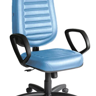 Cadeira Presidente Para Escritório Linha Blenda Azul