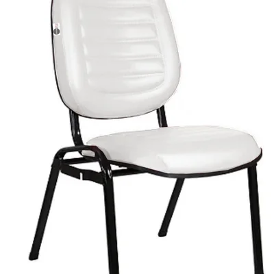 Cadeira Empilhável Para Igrejas Evangélicas Linha Holy Branco