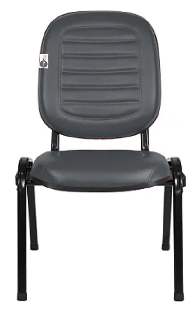 Imagem 2 de 5 do produto Cadeira Empilhável Para Igrejas Evangélicas Linha Holy Cinza