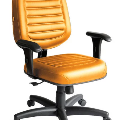 Cadeira Diretor Para Escritório Linha Blenda Laranja