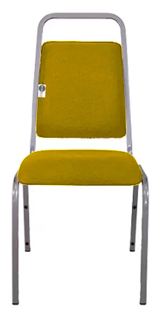 Imagem 2 de 2 do produto Cadeira Empilhável Para Hotelaria Linha Hotel Fremon Amarelo