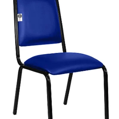 Cadeira Empilhável Para Hotelaria Linha Hotel Fremon Azul