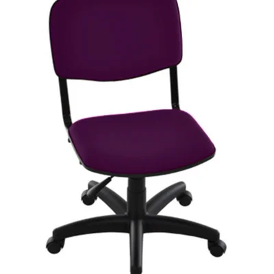 Cadeira Giratória Para Auditórios Linha Hotel Auditório Roxo