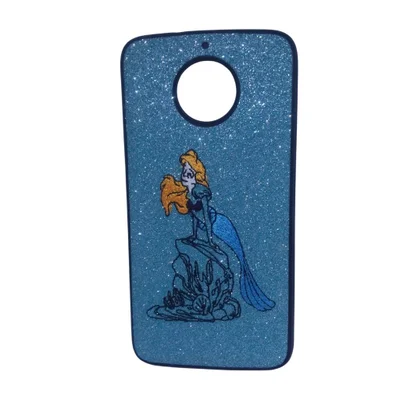 Capa Capinha De Celular Motorola Moto G5s (xt1792) Variadas Moto G5s (xt1792):sereia Azul