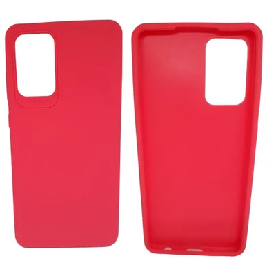 Capa De Celular Samsung Galaxy A72 Flexível Mole Ante Impacto Cor:rosa