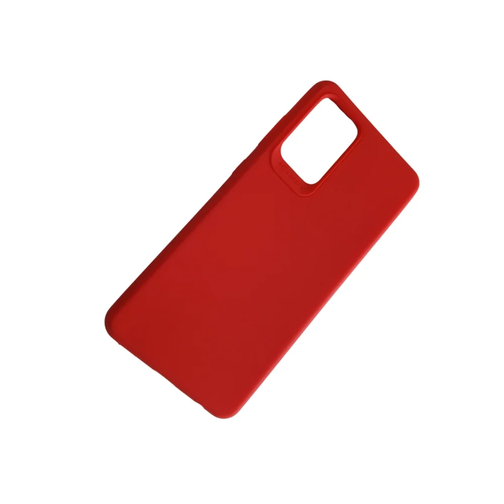 Imagem 2 de 2 do produto Capa De Celular Samsung Galaxy A72 Flexível Mole Ante Impacto Cor:vermelho