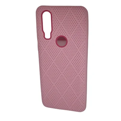 Capa Capinha De Celular Moto One Action Moto One Vision P40 Power Emborrachada Flexível One Action:rosa