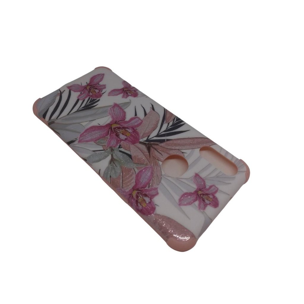Capa Capinha De Celular Samsung Galaxy A10s Super Resistente Cor:rosas Plantas