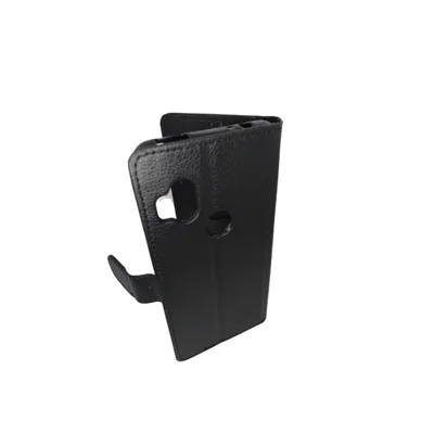 Capa Carteira Capinha De Couro  Motorola One Hyper Preto