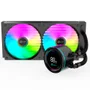 Water Cooler Kalkan Alpha 240mm ARGB Tela Digital Amd/intel Preto Klk00047