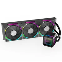 Water Cooler Kalkan Delta 360mm ARGB Wireless Amd/intel Preto Klk00051 2