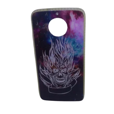 Capa Capinha De Celular Motorola Moto G5s (xt1792) Variadas Moto G5s (xt1792):cabeça De Fogo