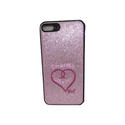 Capa Case Capinha  Iphone 7 E 8 Plus Coracao Bordado