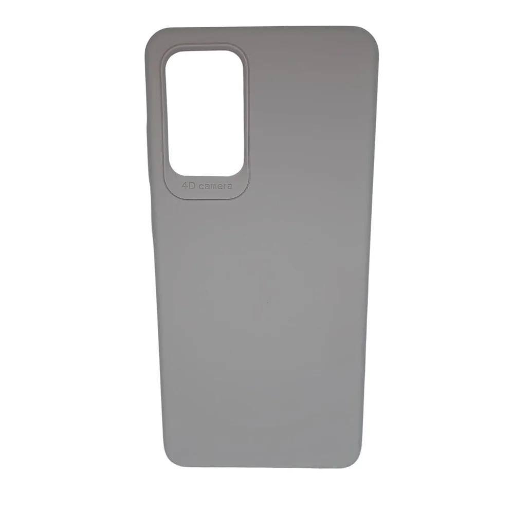 Imagem 1 de 1 do produto Capa De Celular Samsung Galaxy A72 Flexível Mole Ante Impacto Cor:bege