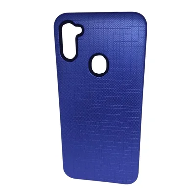 Capa Capinha De Celular Galaxy A11  Ante Impacto Diversas A11:azul