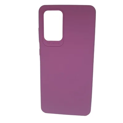 Capa De Celular Samsung Galaxy A72 Flexível Mole Ante Impacto Cor:roxo Claro