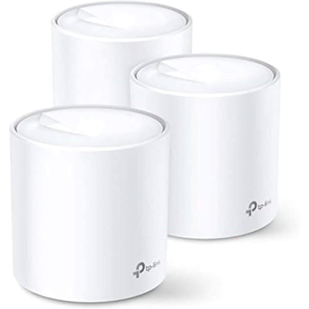 Roteador Wireless Tplink Deco X60 Ax5400 Dual Band 804 Mbps Novo Branco