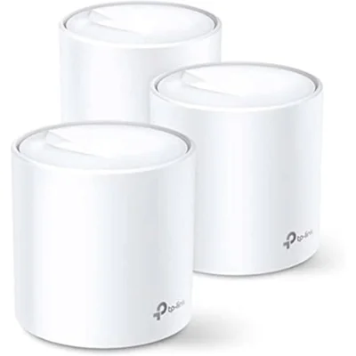 Roteador Wireless Tplink Deco X60 Ax5400 Dual Band 804 Mbps Novo Branco