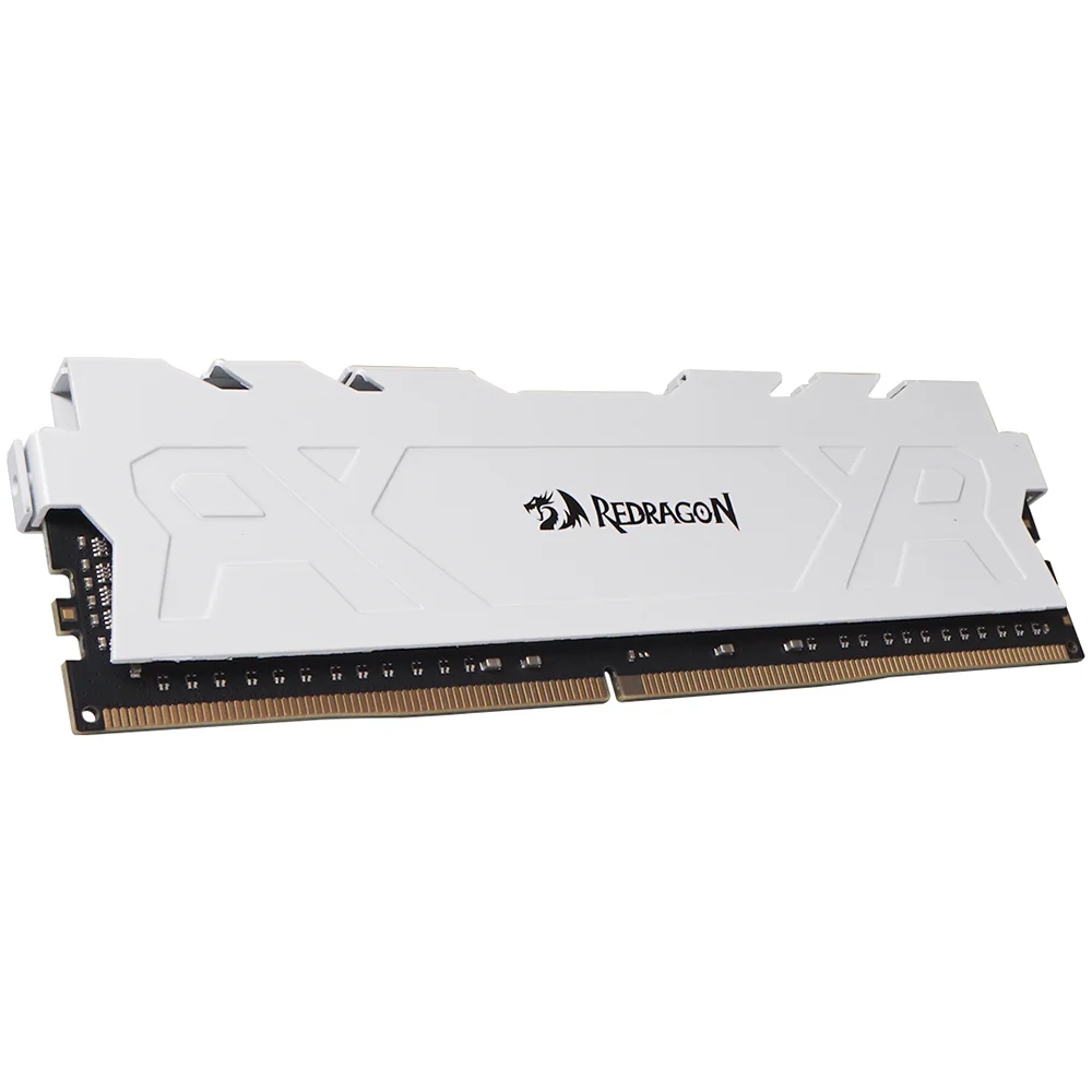 Imagem 3 de 4 do produto Memoria 8GB Ddr4 3200mhz Redragon Rage Branco Gm-711