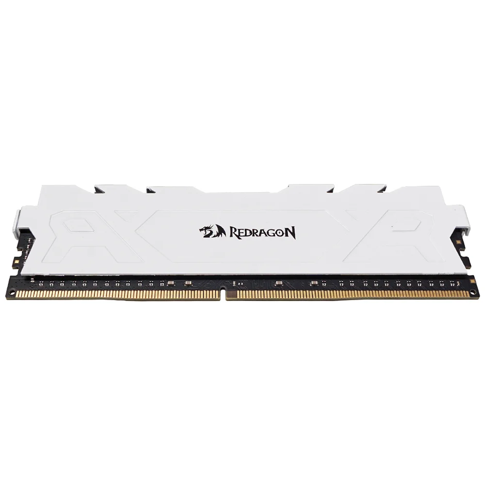 Imagem 4 de 4 do produto Memoria 8GB Ddr4 3200mhz Redragon Rage Branco Gm-711