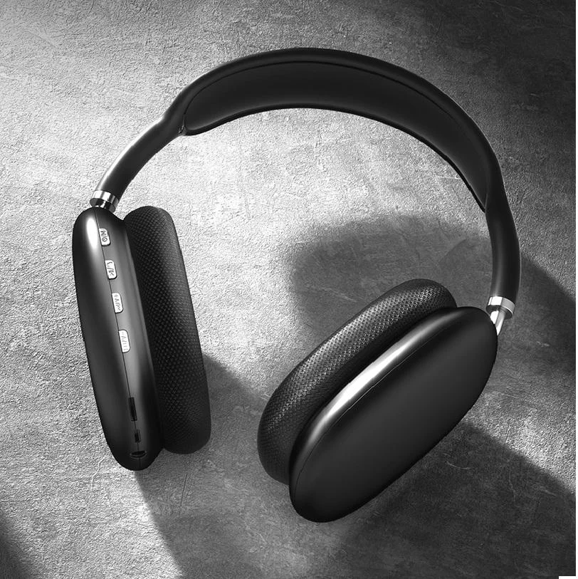 Imagem 4 de 4 do produto Fone De Ouvido Headphone Sem Fio Bluetooth V5.3 Pei-p9 Preto