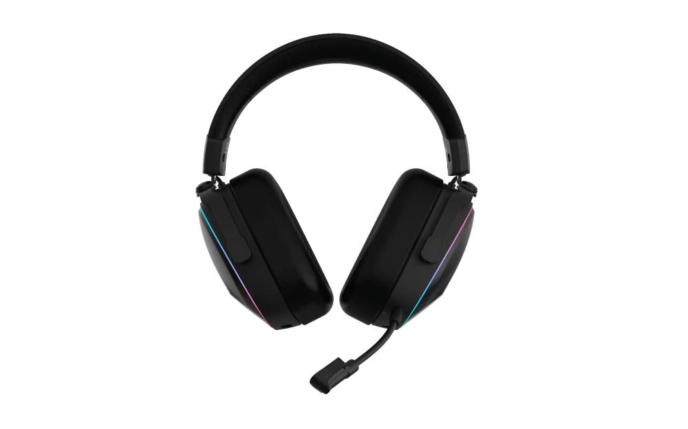 Imagem 3 de 5 do produto Headset Gamer Aplus Atis Pro Sem Fio Wireless C/ LED RGB