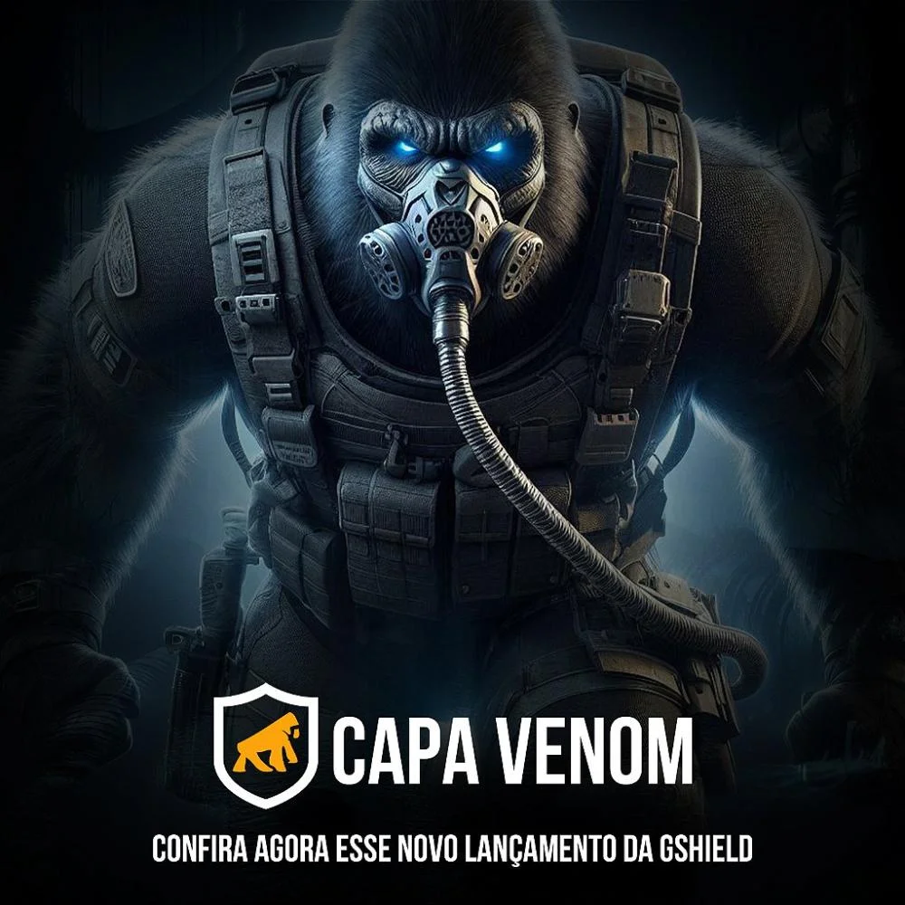 Imagem 2 de 5 do produto Capa Para Iphone 16 Pro - Magsafe Venom - Preta - Gshield