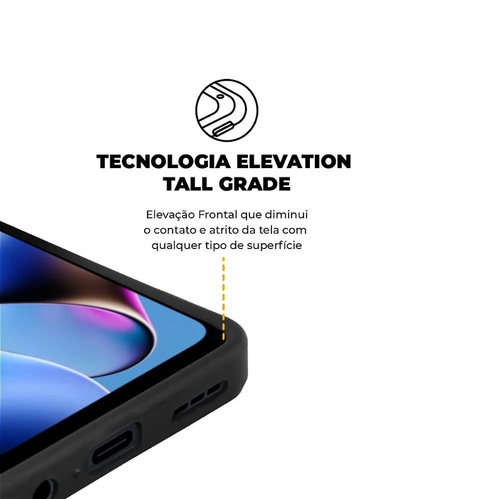 Imagem 2 de 5 do produto Capa Para Motorola Moto G64 5g - Silicon Veloz - Gshield
