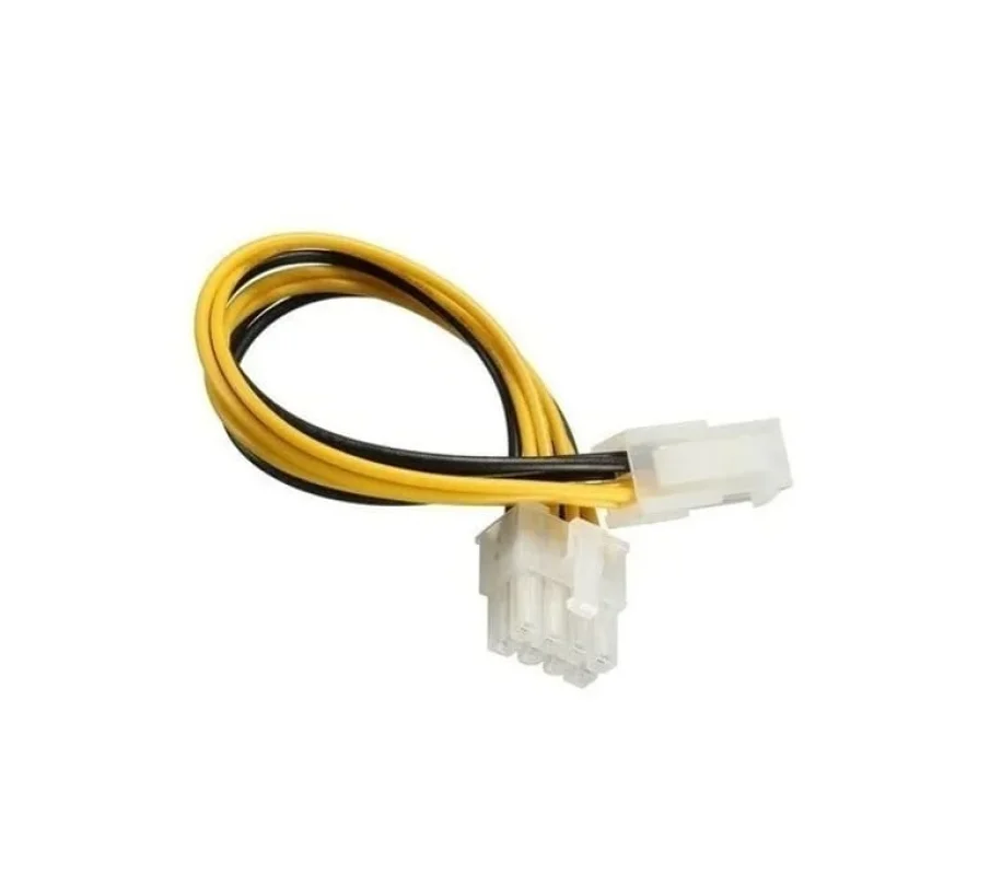 Imagem 2 de 2 do produto Cabo Adaptador Atx 12v 4 Pinos X 8 Pinos 12cm