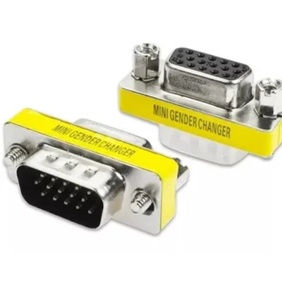 Adaptador Emenda Vga Macho - Vga Femea