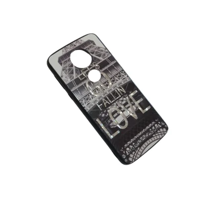 Capa Capinha Antiqueda Celular Moto E5 Plus Cor_e_desenho:love