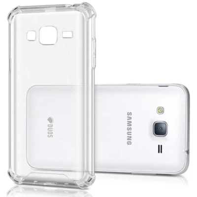 Capa Capinha Tranparente Silicone Linha J Samsung Galaxy J2 J2 Pro J2 Core J4 J4 Plus J5 J5 Prime J6 J6 Plus J7 J7 Prime