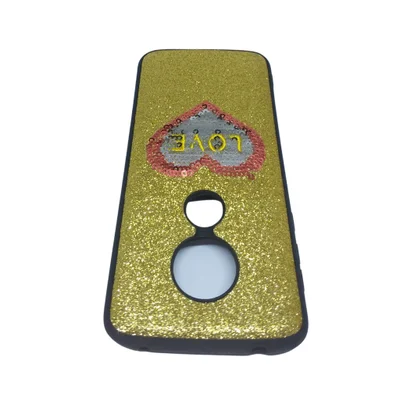 Capa Capinha Antiqueda Celular Moto G6 Play Ou/e Moto E5 Desenho:love 2