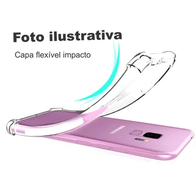 Capa Capinha Tranparente Silicone Linha J Samsung Galaxy J2 J2 Pro J2 Core J4 J4 Plus J5 J5 Prime J6 J6 Plus J7 J7 Prime