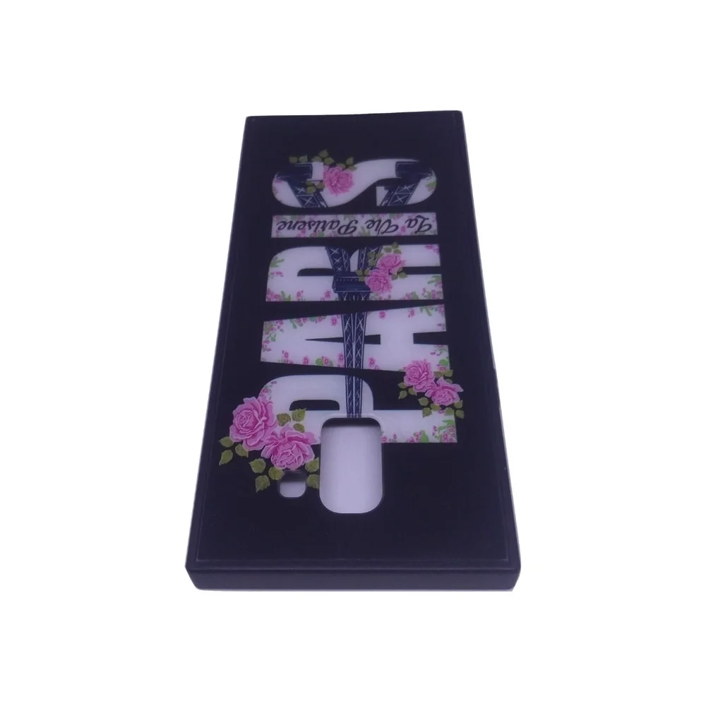 Imagem 5 de 5 do produto Capa Case Capinha Emborrachada Galaxy J6 Smj600 Paris Flores