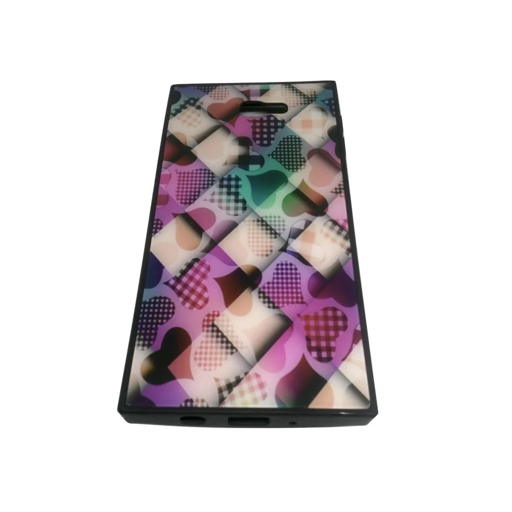 Imagem 1 de 1 do produto Capa Capinha Proteção Antiqueda Celular Samsung J7 Prime Desenho:geométrico Corações