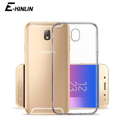 Capa Capinha Tranparente Silicone Linha J Samsung Galaxy J2 J2 Pro J2 Core J4 J4 Plus J5 J5 Prime J6 J6 Plus J7 J7 Prime