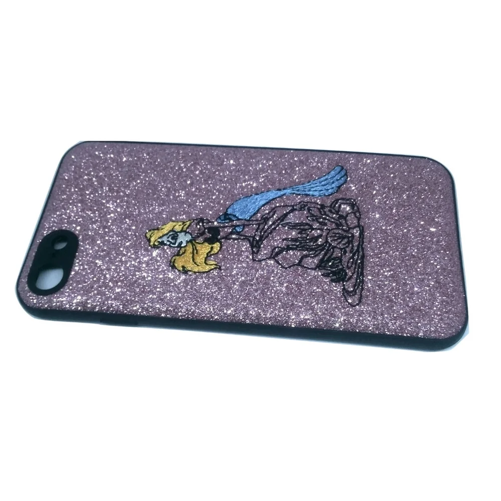 Imagem 4 de 5 do produto Capa Case Capinha Antiqueda Apple Iphone 7 Sereia Roxo