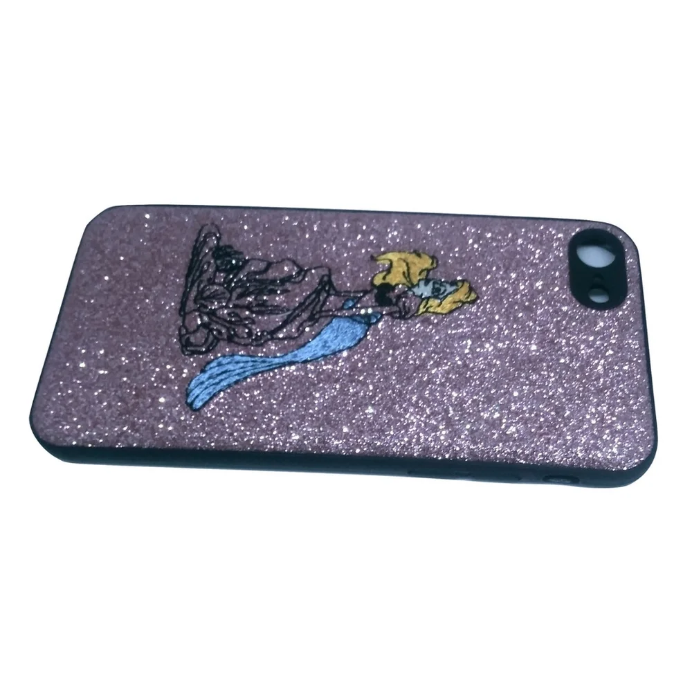 Imagem 5 de 5 do produto Capa Case Capinha Antiqueda Apple Iphone 7 Sereia Roxo