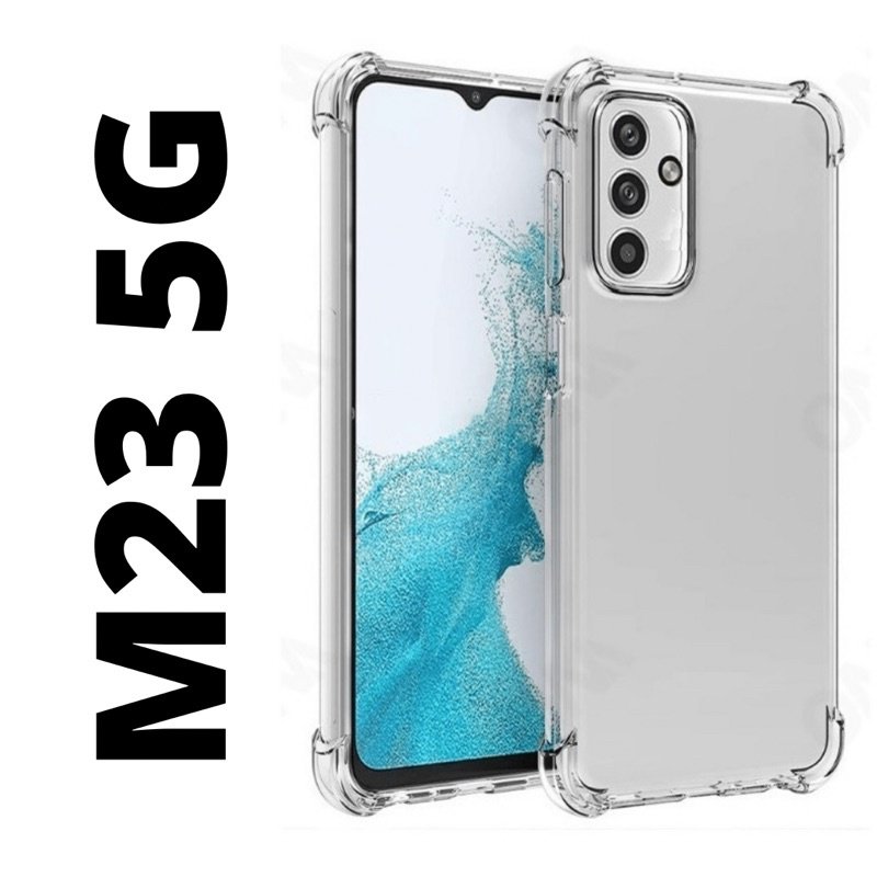 Capa Capinha Tranparente Silicone Linha M Samsung Antiqueda M12 M13 M20 M23 M31 M33 M34 M62 Modelo:m23