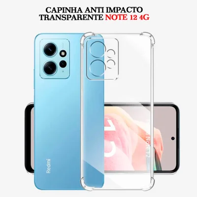 Capa Capinha Tranparente Silicone Xiaomi Antiqueda Note 6 Pro Note 7 Note 8 Lite Note 8 Pro Note 8 Mi 9 T Note 10/ 10s N