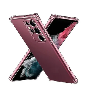 Capa Capinha Tranparente Silicone Linha S Samsung Antiqueda S8 S9 S9 Plus S10e S10 Lite/a91 S10 Plus S20 S20fe S20 Ultra
