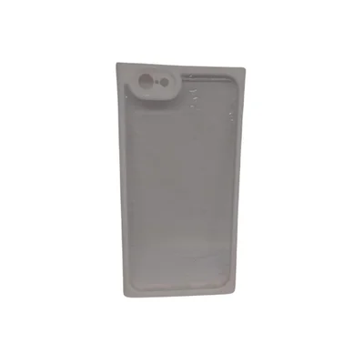 Capa Capinha De Celular Iphone 6 Emborrachada Transparente Super Resistente Cor:branco