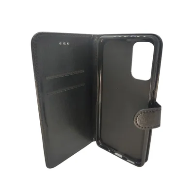 Capa Carteira Capinha Ante Queda Celular Samsung Galaxy M52 Cor:preto