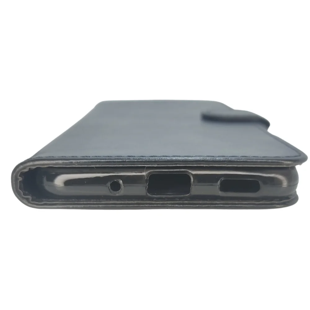 Imagem 2 de 5 do produto Capa Carteira Capinha Ante Queda Celular Samsung Galaxy M52 Cor:preto