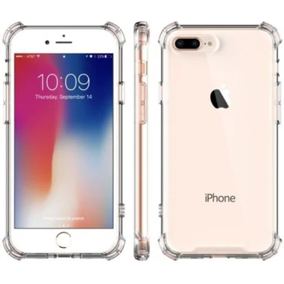 Capa Capinha Tranparente Silicone Iphone Antiqueda 7 7 Plus X Xr 11 11 Pro 11 Pro Max 12 Pro Max 13 13 Pro 13 Pro Max 14