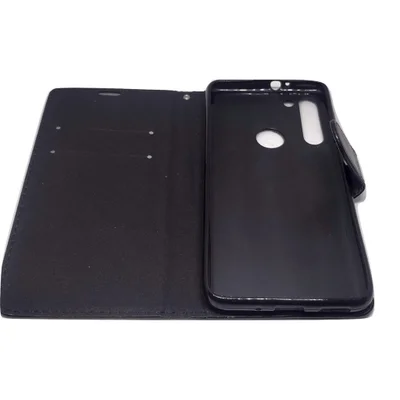 Capinha Carteira De Couro Celular Motorola Moto G8 Marrom