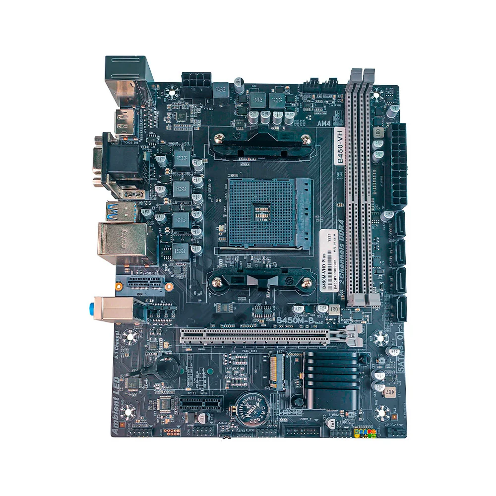 Placa Mae B450m - Socket Am4 - Ddr4 - Chipset B450 - PCwin 7