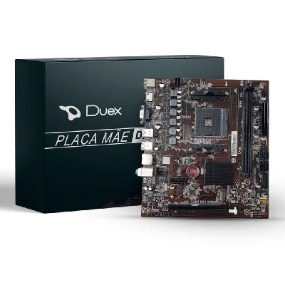 Placa Mae Duex A320zg M2 Ddr4 Am4 Gigabit