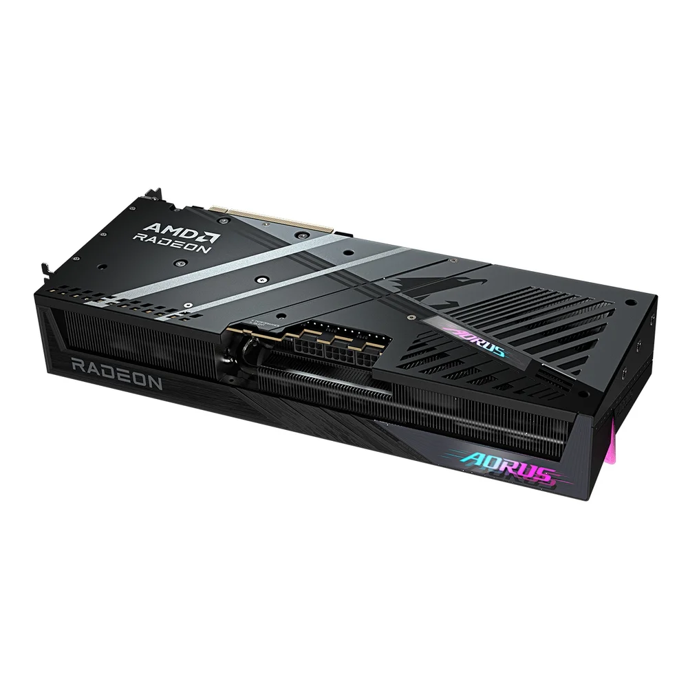 Imagem 3 de 5 do produto Placa De Vídeo Gigabyte Amd Radeon Rx 9070 Xt Elite, 16gb, Gddr6, Fsr, Ray Tracing, Gv-r9070xtaorus E-16gd